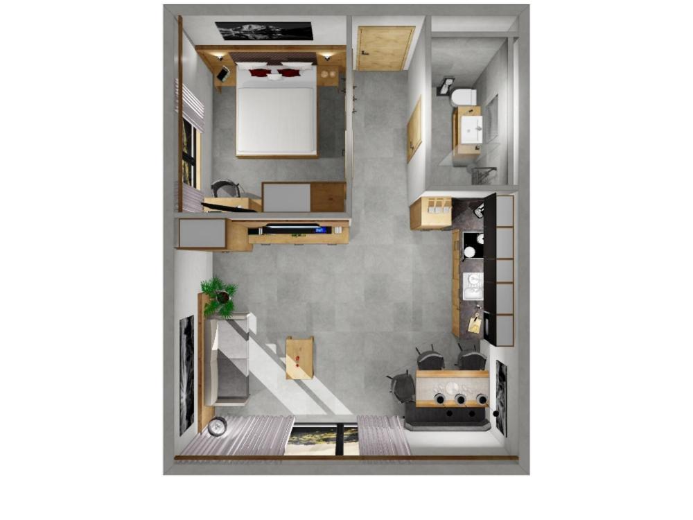 Neues luxeriös eingerichtetes Apartment Bock See Exterior foto